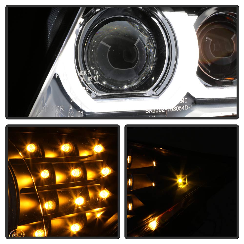 Headlights Spyder Signature (PRO-YD-BMWE9009-BK)