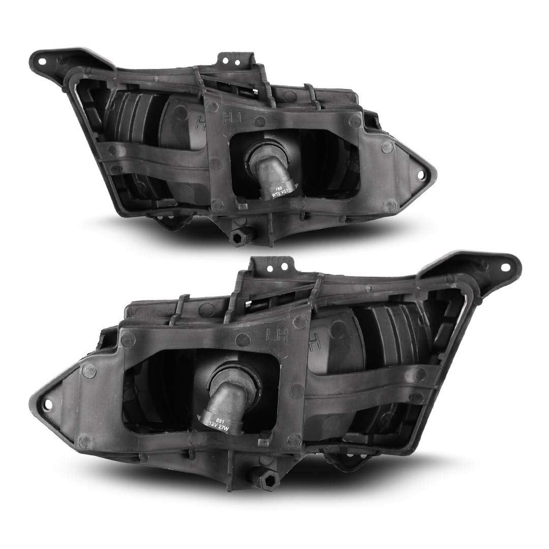 OEM Series Winjet for [2007 2008 2009 2010 Hyundai Elantra] Driving Fog Lights + Switch + Wiring Kit