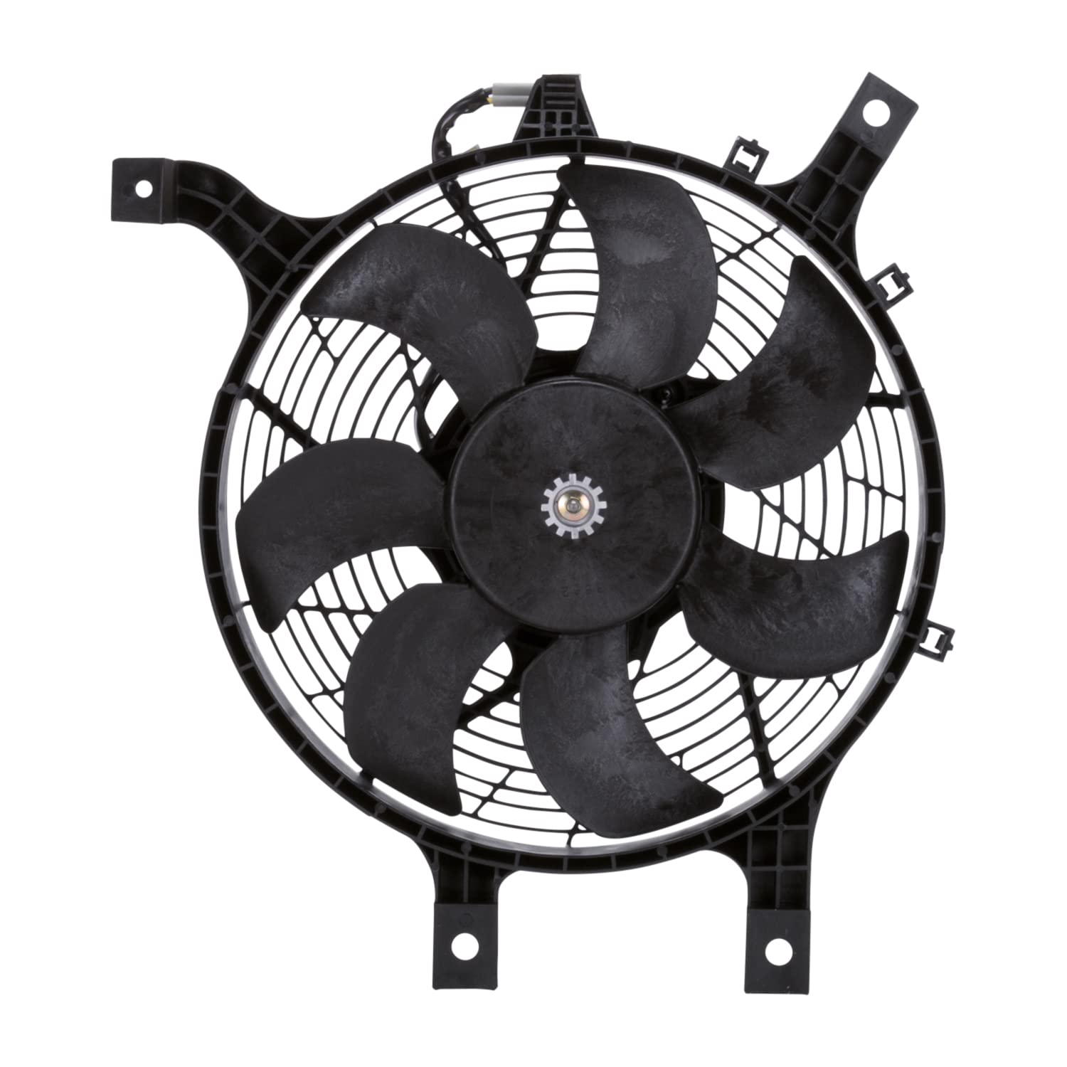 Nissan TYC 610860 Replacement Condenser Cooling Fan Assembly