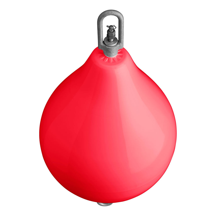 CM-3 Polyform Mooring Buoy - Red, Galvanized