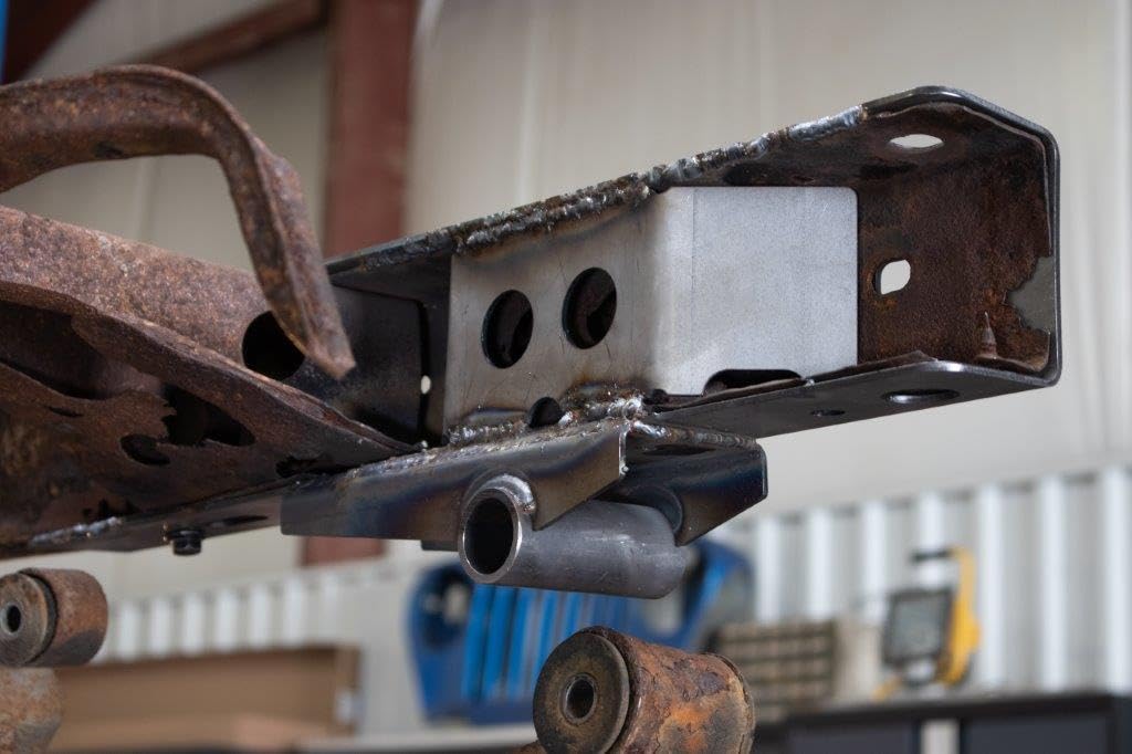 PASSENGER SIDE REAR FRAME SECTION