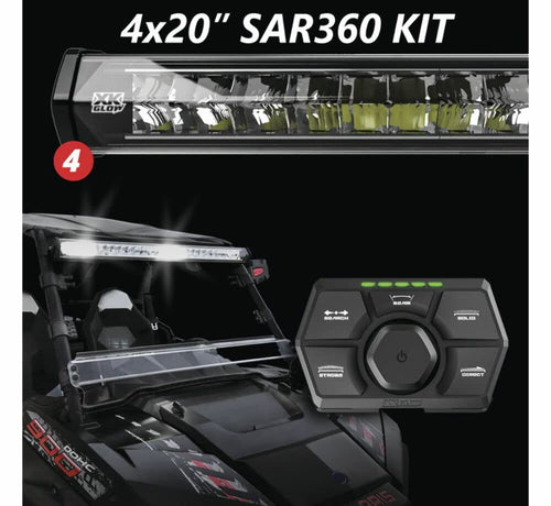 20” SAR360 Light Bar Kit Emergency Light System Search and Rescue