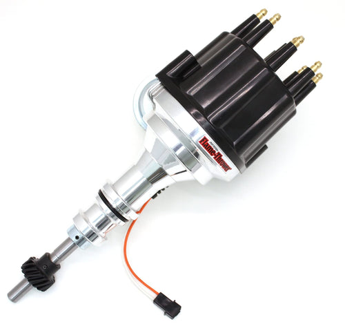 Billet Distributor Pertronix D330710 (Mag Trig Ford SB Black Male cap)