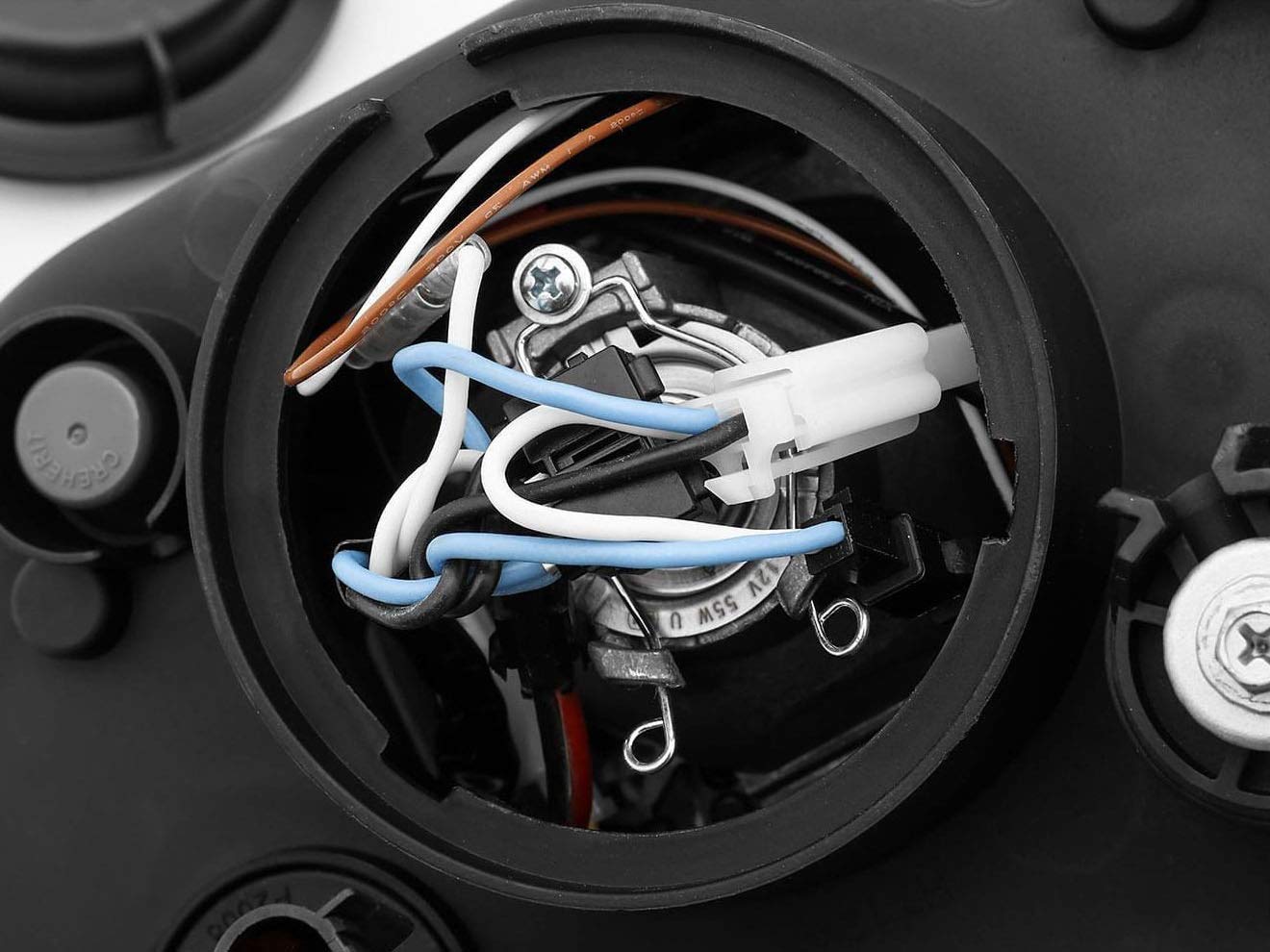 880115 AlphaRex USA LUXX Series LED Projector Headlights fits Ford Mustang
