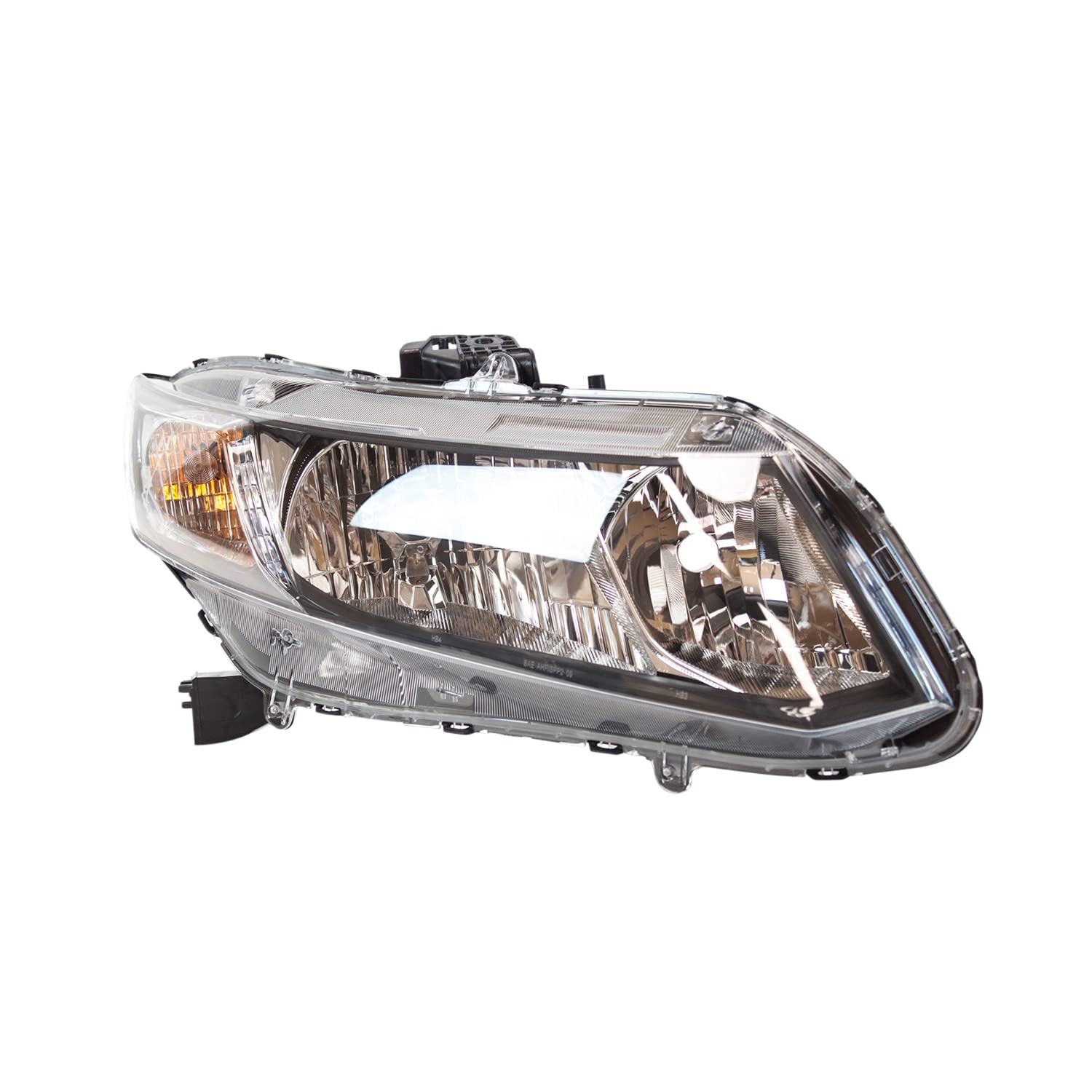 Right TYC Headlight Assembly Compatible with 2013-2015 Honda Civic