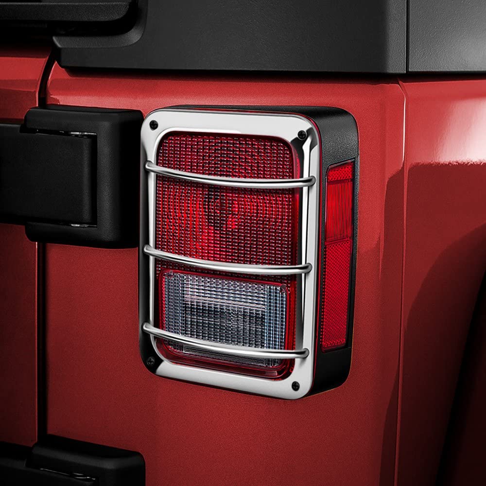 Stainless Steel Kentrol 30582 Tailgate Guards for 2007-2018 JK