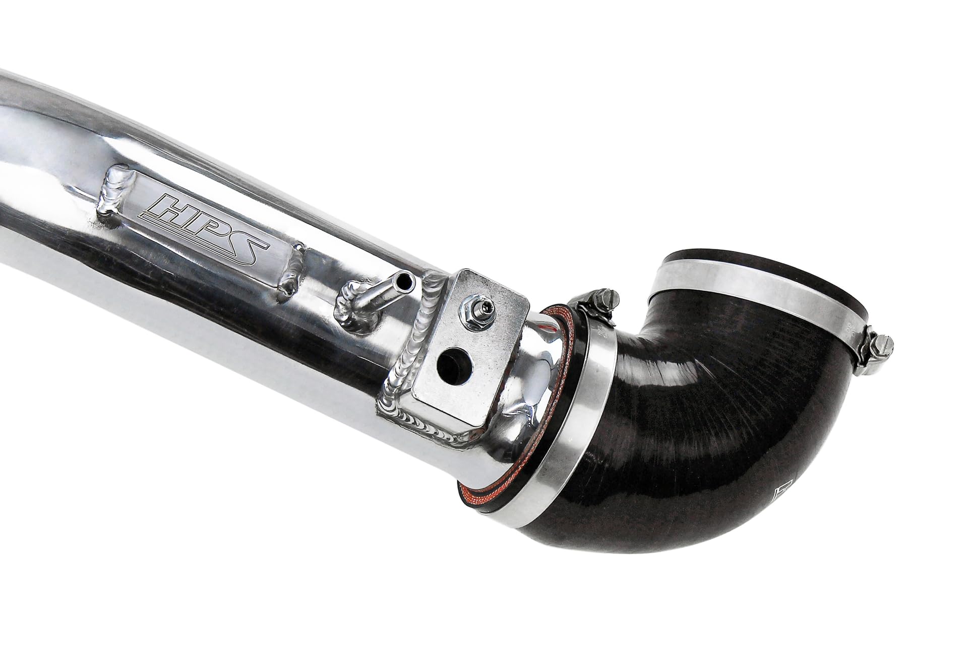 HPS Intercooler Pipe Kit Polished Compatible with 2017-2021 Honda Civic Type R 2.0L 2024 Acura Integra Type S 2.0L, 17-133P