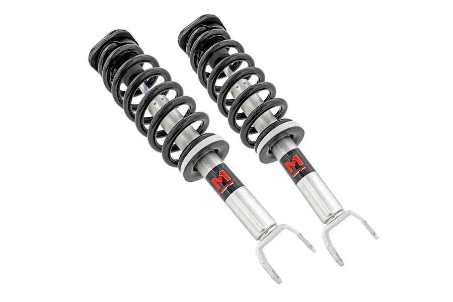 Rough Country M1 Loaded Struts w/3.5" Lift for Ram 1500 (2019-2025) - Adjustable Ride Height, Enhanced Handling & Control, Set of 2