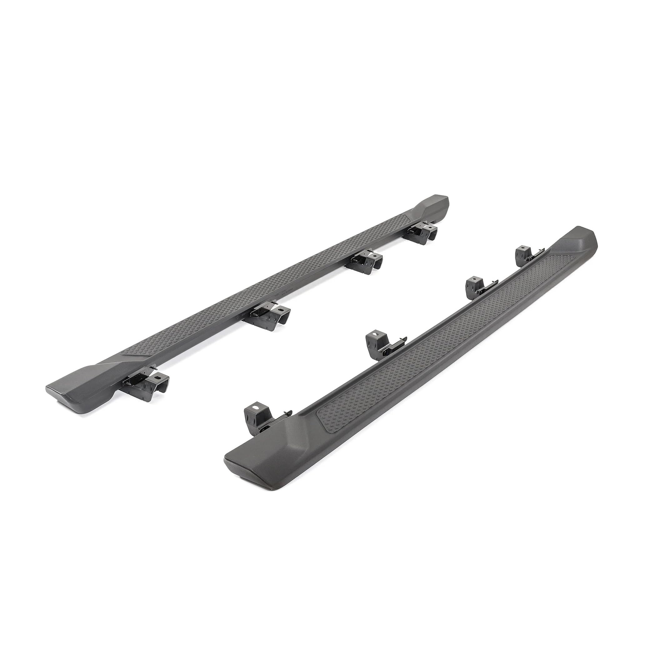 OEM Replica Black Horse Off Road Running Boards Textured Black Compatible with 2020-2024 Jeep Gladiator-RJEGL20