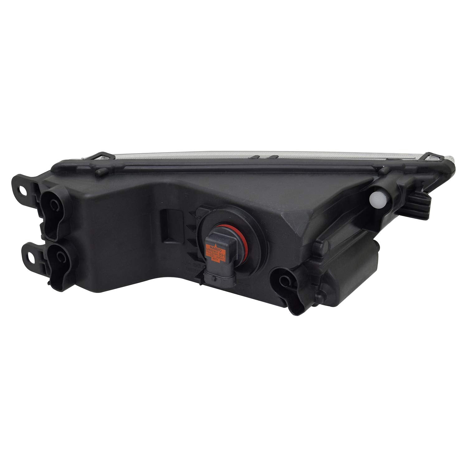 Fog Light Assembly TYC Left Compatible with 2018-2020 Volkswagen Tiguan