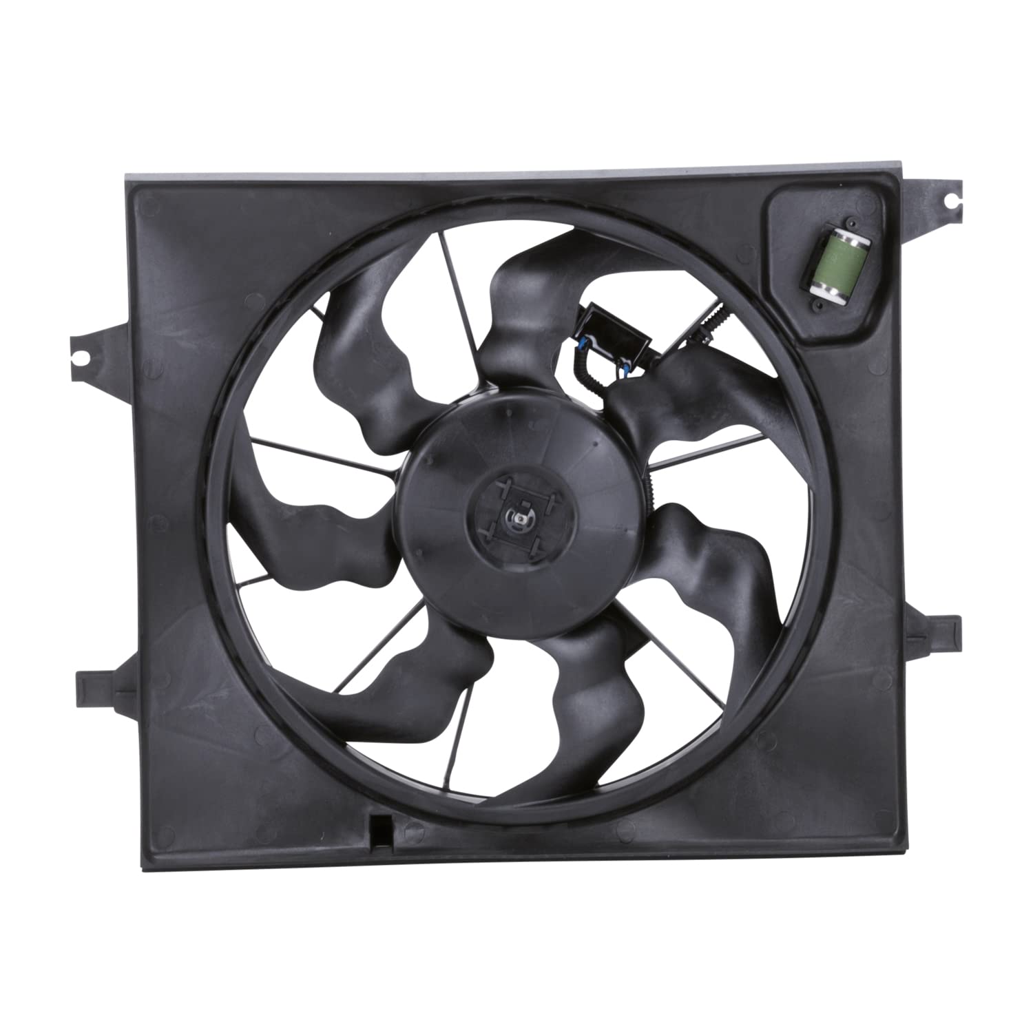 Replacement TYC 622240 Cooling Fan Assembly for Kia Soul