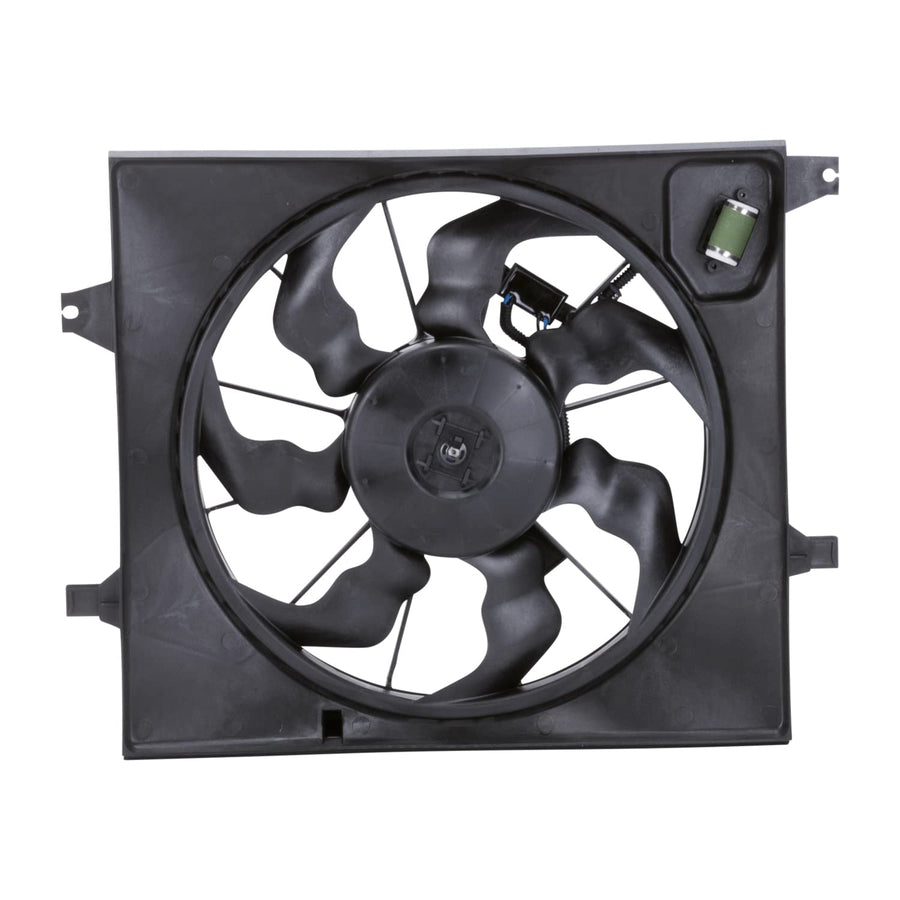 Replacement TYC 622240 Cooling Fan Assembly for Kia Soul