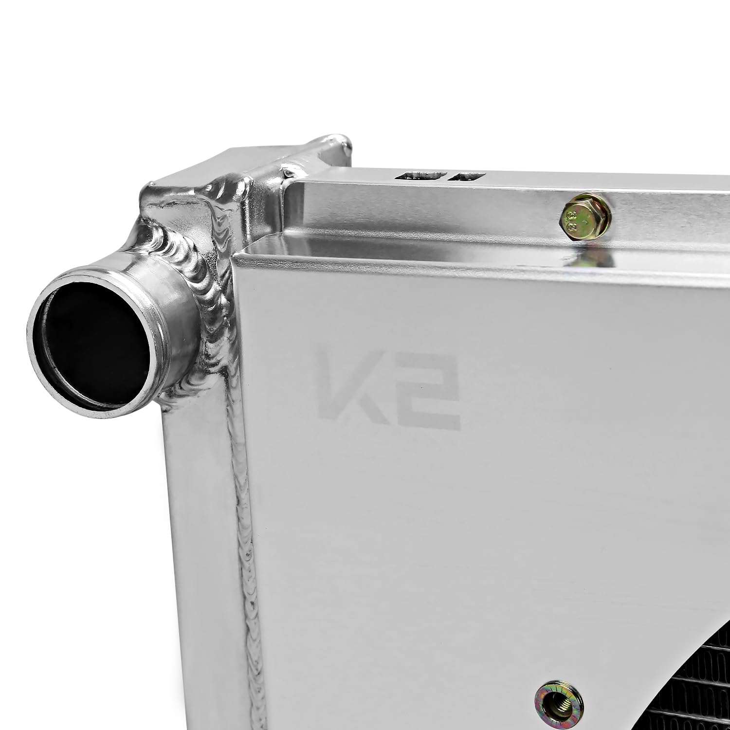3 Row Aluminum Cooling Radiator with Fan Shroud Spec-D Tuning Compatible with 1967-1969 Chevrolet Camaro V8