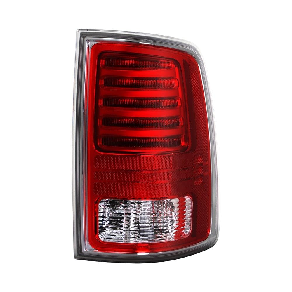Dodge Ram 1500~3500 Spyder (POE) Preminum 13-18 LED Red Housing Clear Len Tail Light - Reverse-T20(Included) - OE Right
