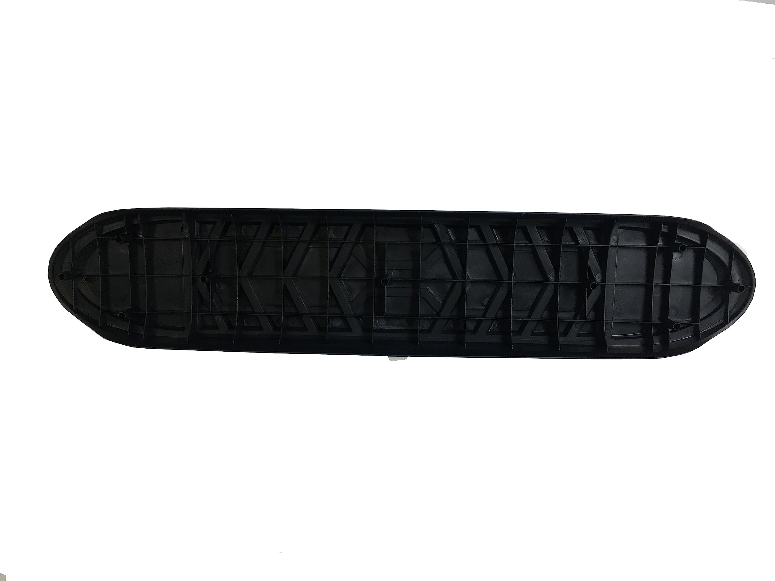 Nerf Bar Pad Replacement TrailFX WSP004KIT Step Pad for 5 Inch TrailFX Oval Bars, Large Cab Step Pad, Black, Clip Mount, Includes Installation Clips