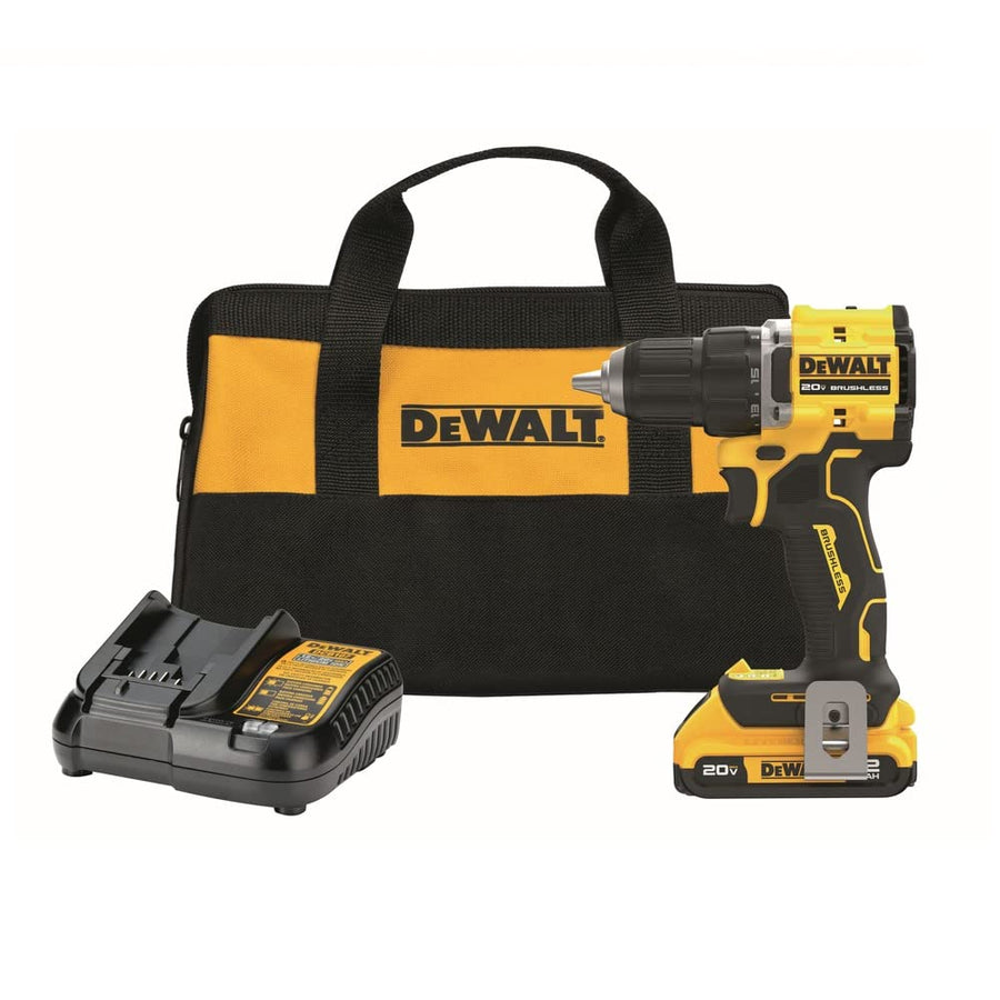 Dewalt 20V MAX ATOMIC COMPACT SERIES DCD794D1 Brushless Lithium-Ion 1/2 in. Cordless Drill Driver Kit (2 Ah)