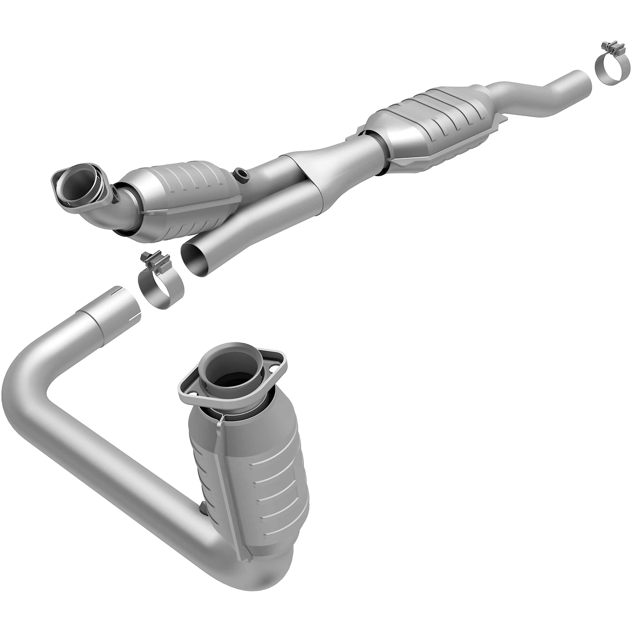 Large MagnaFlow Stainless Steel Direct Fit Catalytic Converter 49188
