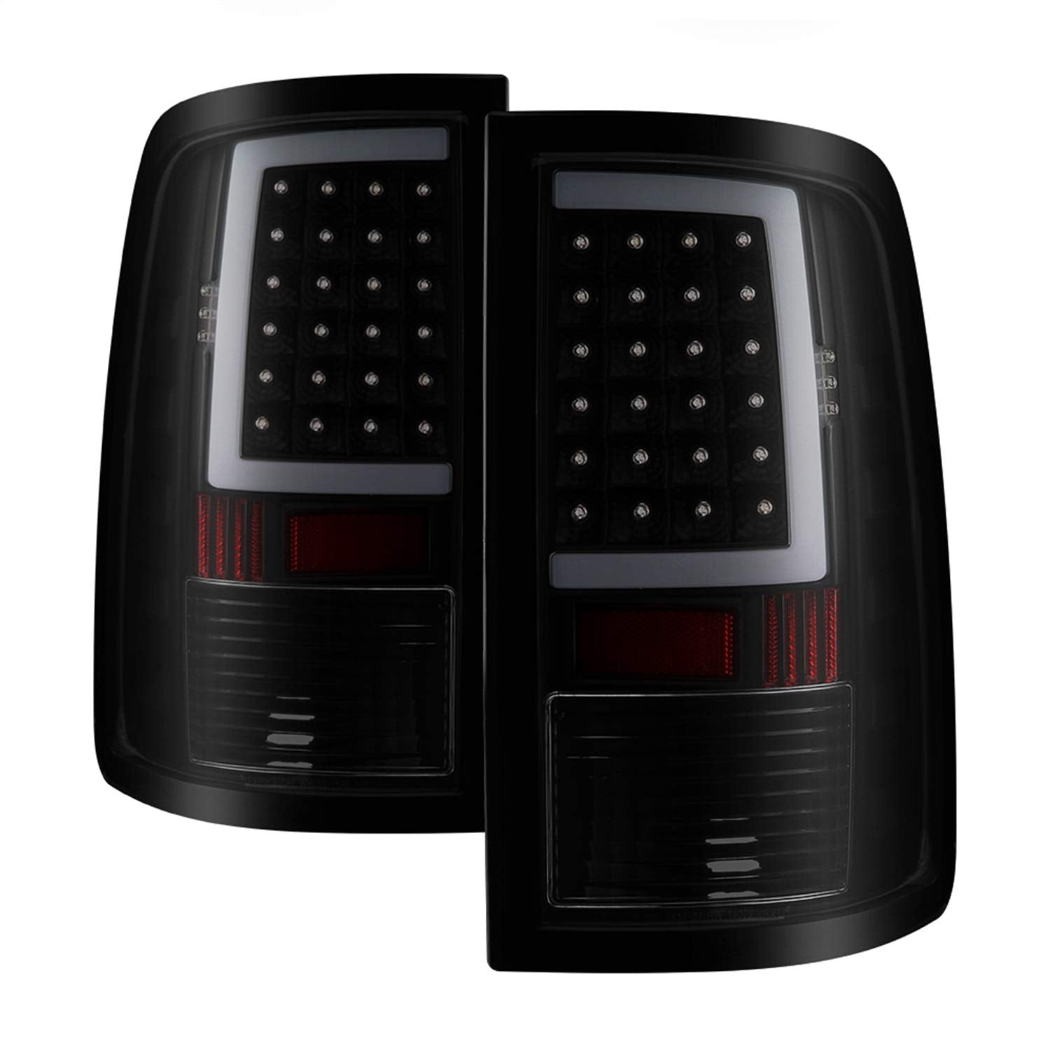 Black Smoke Spyder Auto 9041020 Tune Led Tail Lights