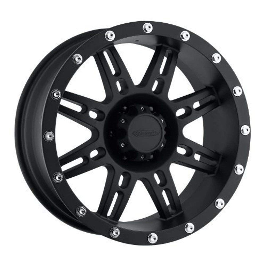 Pro Comp 8450141 Procomp 4.5 Blk Push Thru 2pc Cap Use On 6066 Wheel