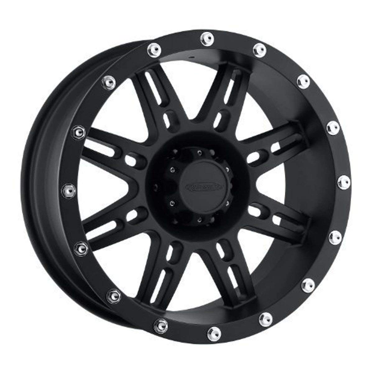 Pro Comp 8450141 Procomp 4.5 Blk Push Thru 2pc Cap Use On 6066 Wheel