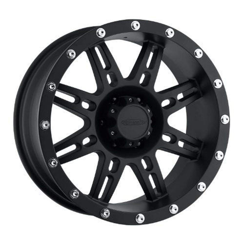 Pro Comp 8450141 Procomp 4.5 Blk Push Thru 2pc Cap Use On 6066 Wheel