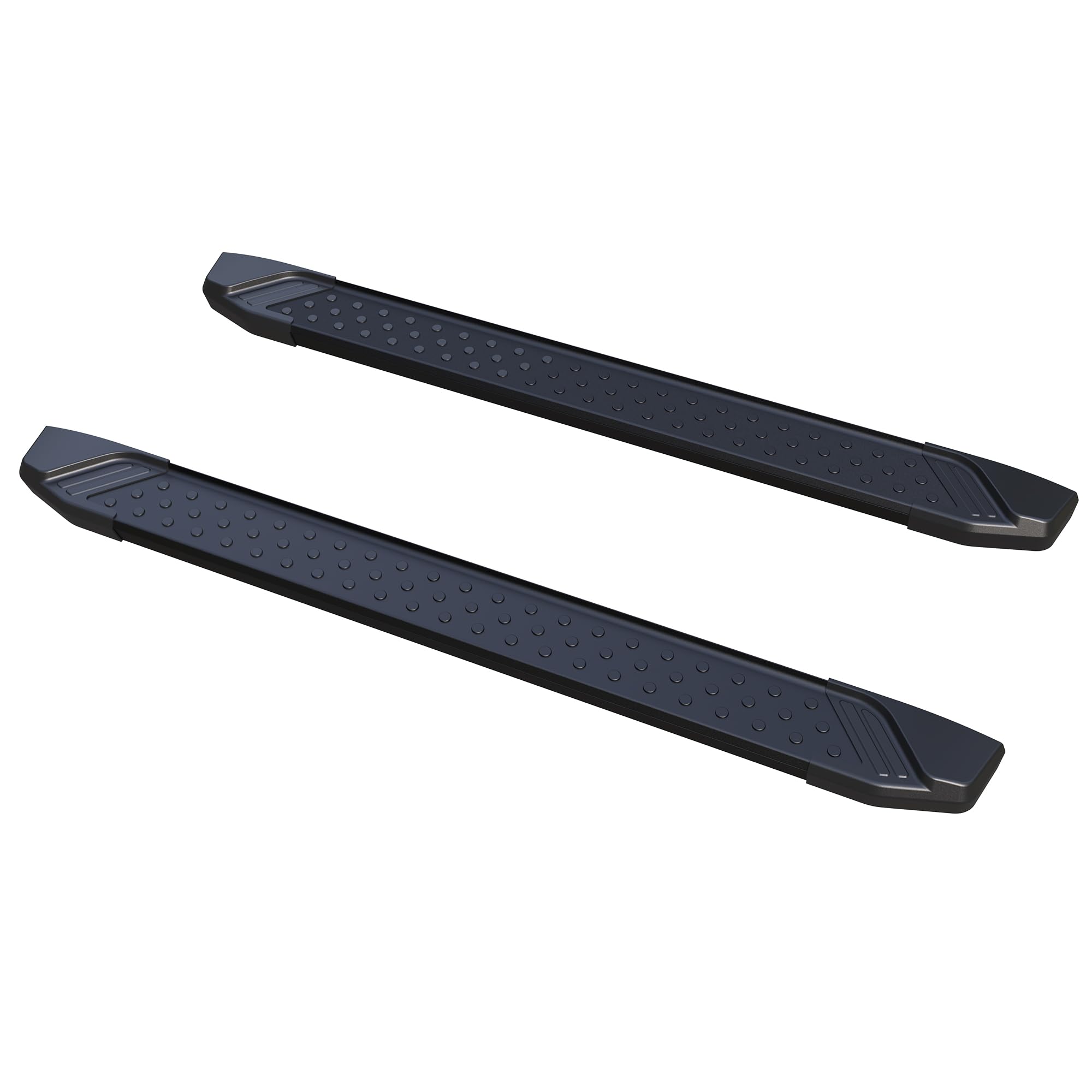 Storm Black Horse Running Boards Compatible with 2008-2013 Toyota Highlander -STTYHL70 Black