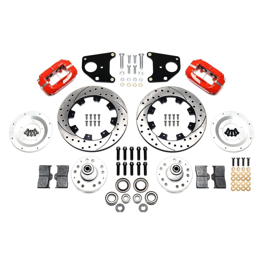 12.19" FDLI Front Kit, Drilled, Red