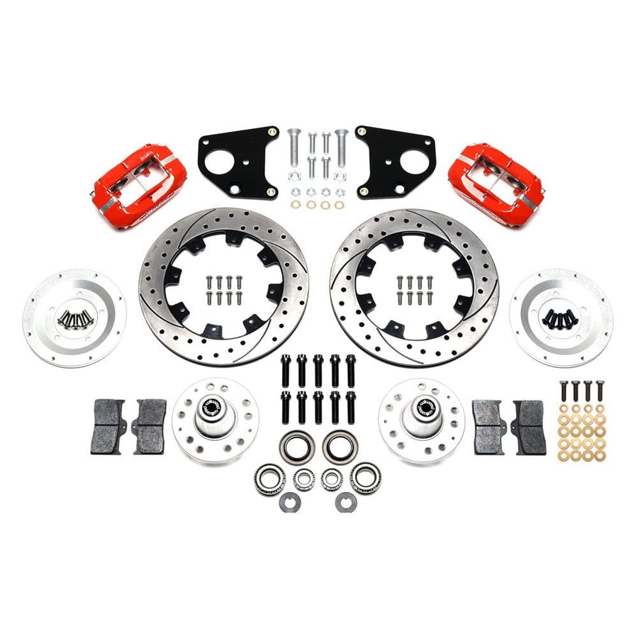 12.19" FDLI Front Kit, Drilled, Red