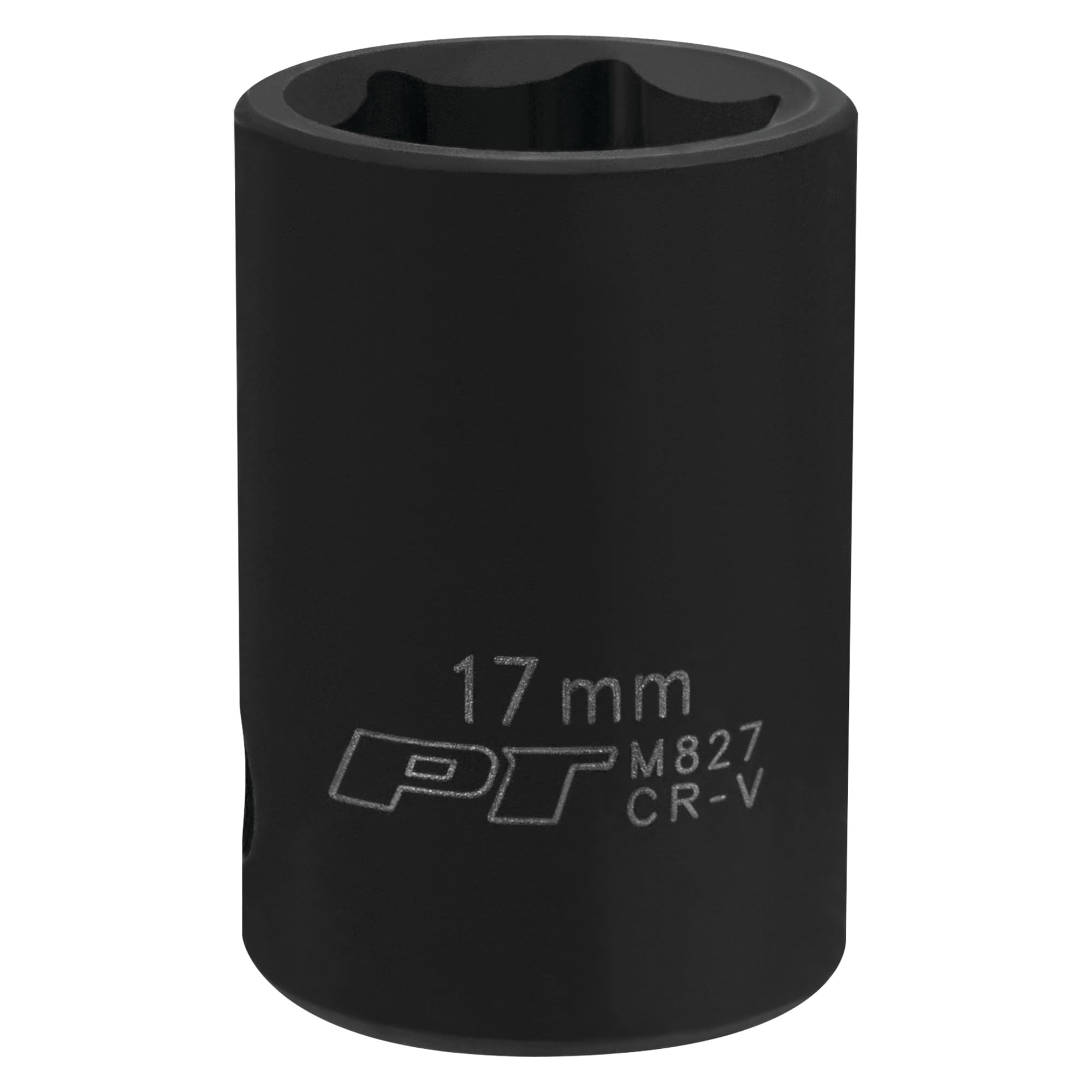 17mm Performance Tool M827 1/2-Inch Drive 6pt Impact Socket for Efficient Bolt Tightening and Loosening in Automotive and Industrial Applications
