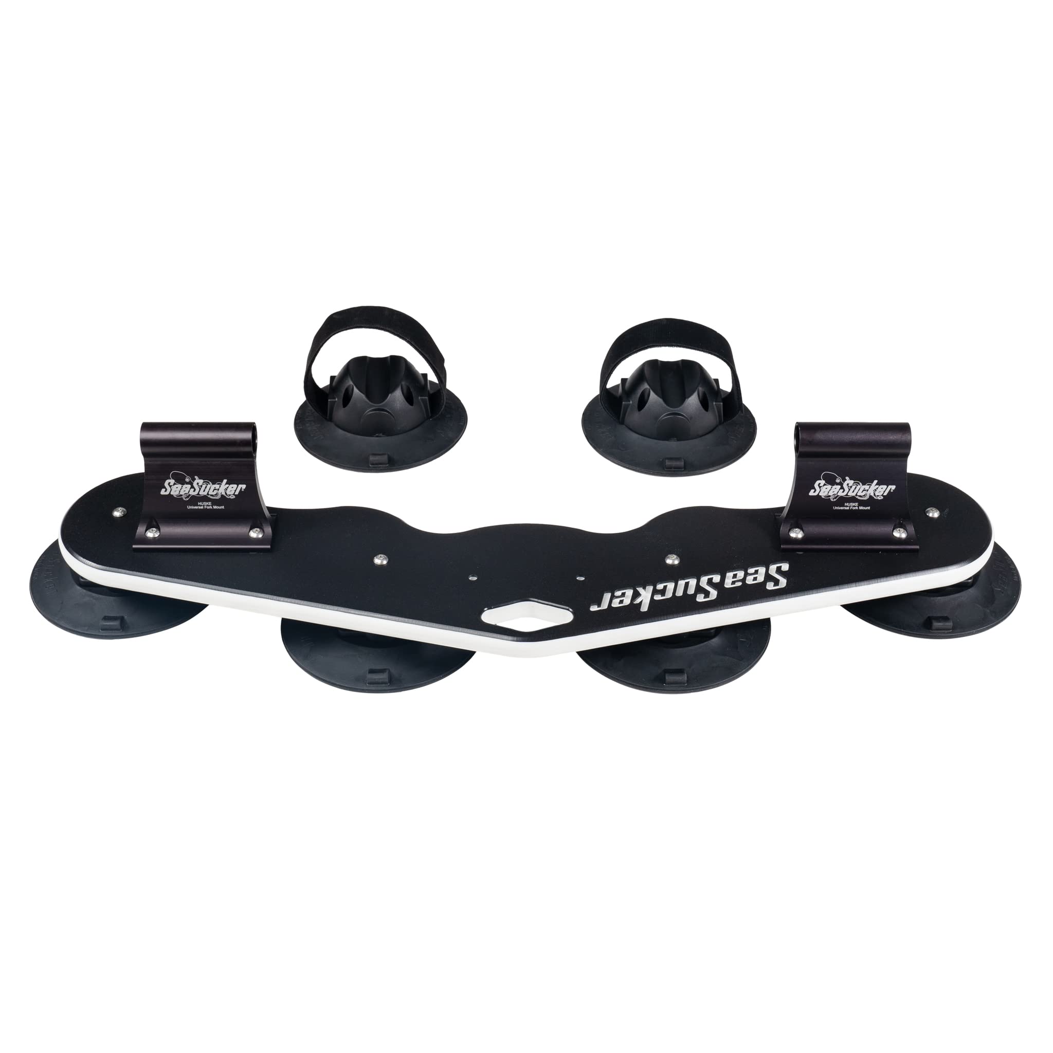Mini Bomber MAX SeaSucker Bike Rack - Carries 2 Bikes (Includes HUSKE Plugs Compatible with The Most Popular Bike Types)