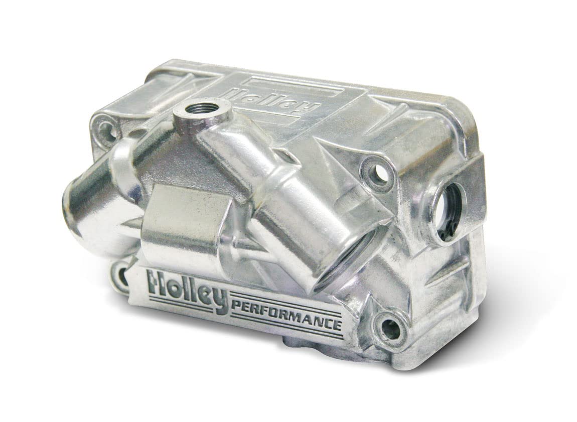Holley Aluminum Center Hung 134-72S V Fuel Bowl Kit Secondary w/o Pump Provisions
