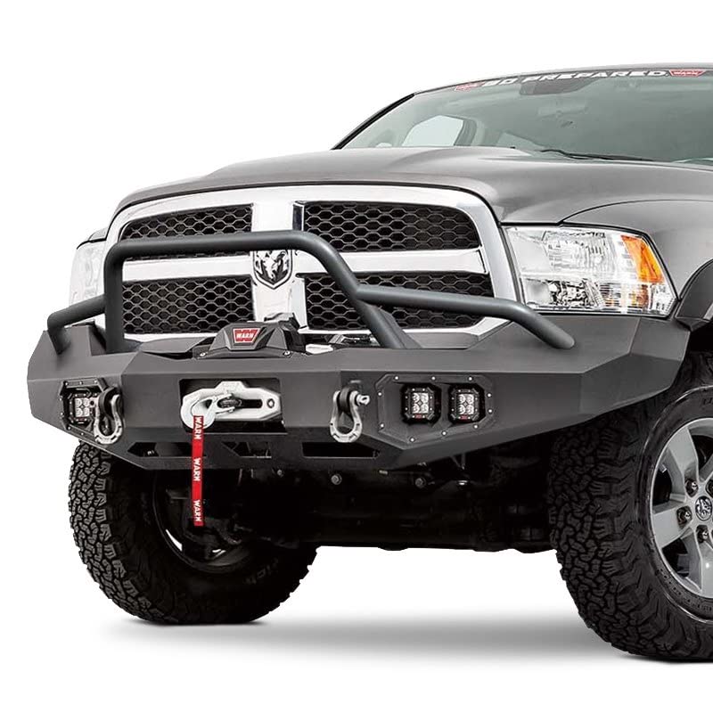Ascent Baja WARN 100475 Grille Guard Tube Bar, Fits: Dodge Ram 1500 (2013-2018), Ford Super Duty F250, F350 (2011-2016)