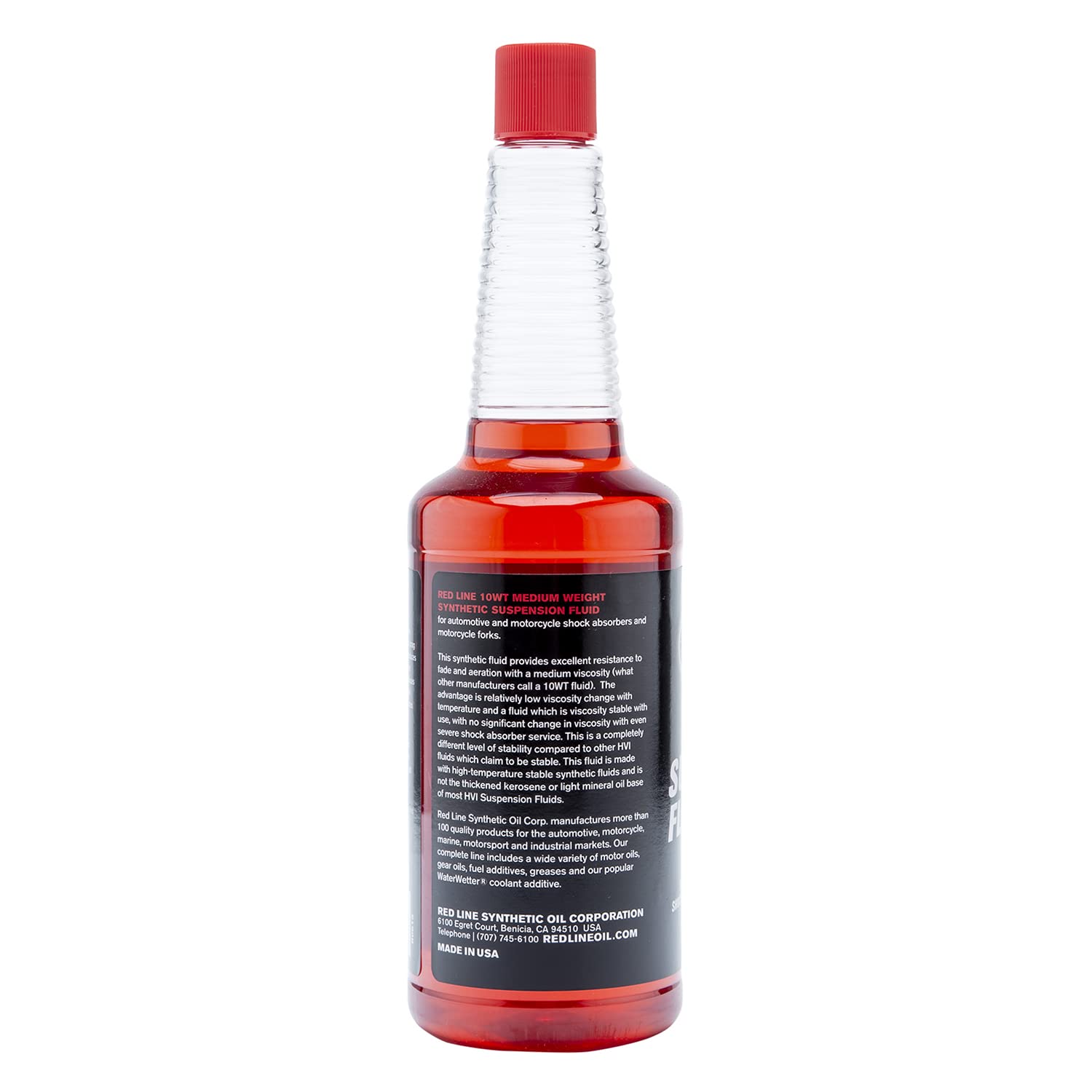 10WT Red Line Medium Synthetic Suspension Fluid (Red) - 16 Ounce