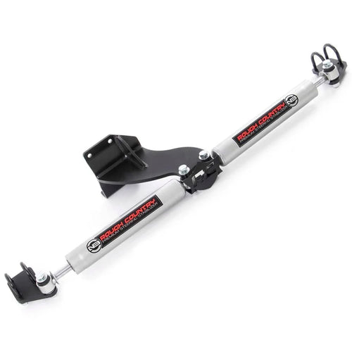 Rough Country Dual N3 Steering Stabilizer for 14-24 Ram 2500/3500 4WD - 8749430