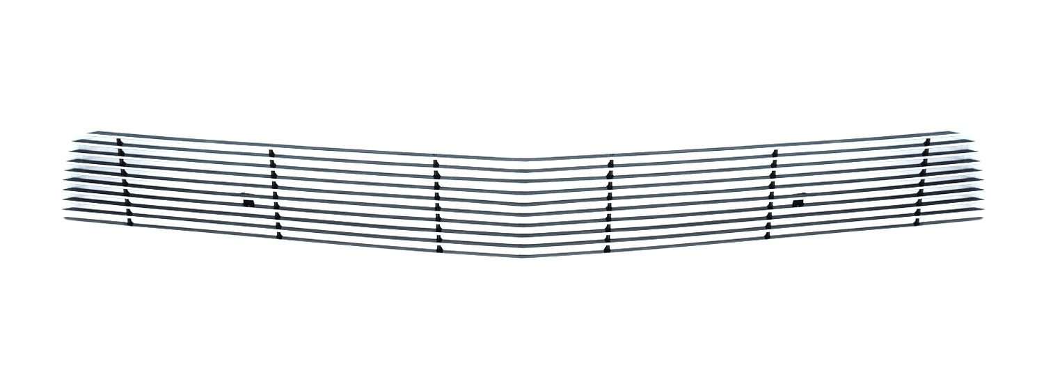 Horizontal T-Rex 25028 Aluminum Polished Finish Billet Bumper Grille Overlay for Chevrolet Camaro SS