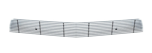 Horizontal T-Rex 25028 Aluminum Polished Finish Billet Bumper Grille Overlay for Chevrolet Camaro SS