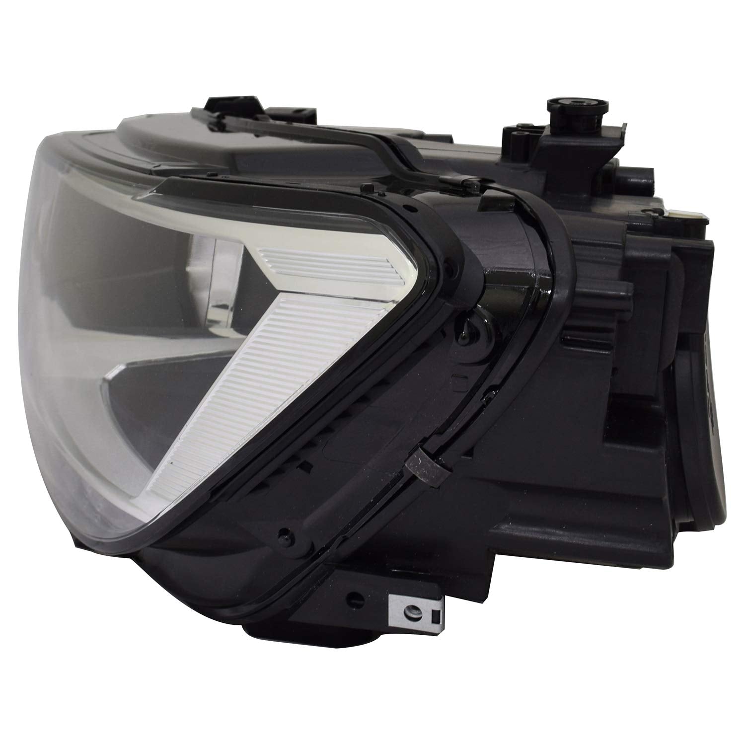 Left TYC Headlight Assembly Compatible with 2018-2020 Volkswagen Tiguan