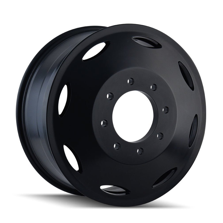 SUMMIT CALI OFF-ROAD DUALLY Matte Black Wheel with Painted (22 x 8.25 inches /8 x 210 mm, 100 mm Offset)