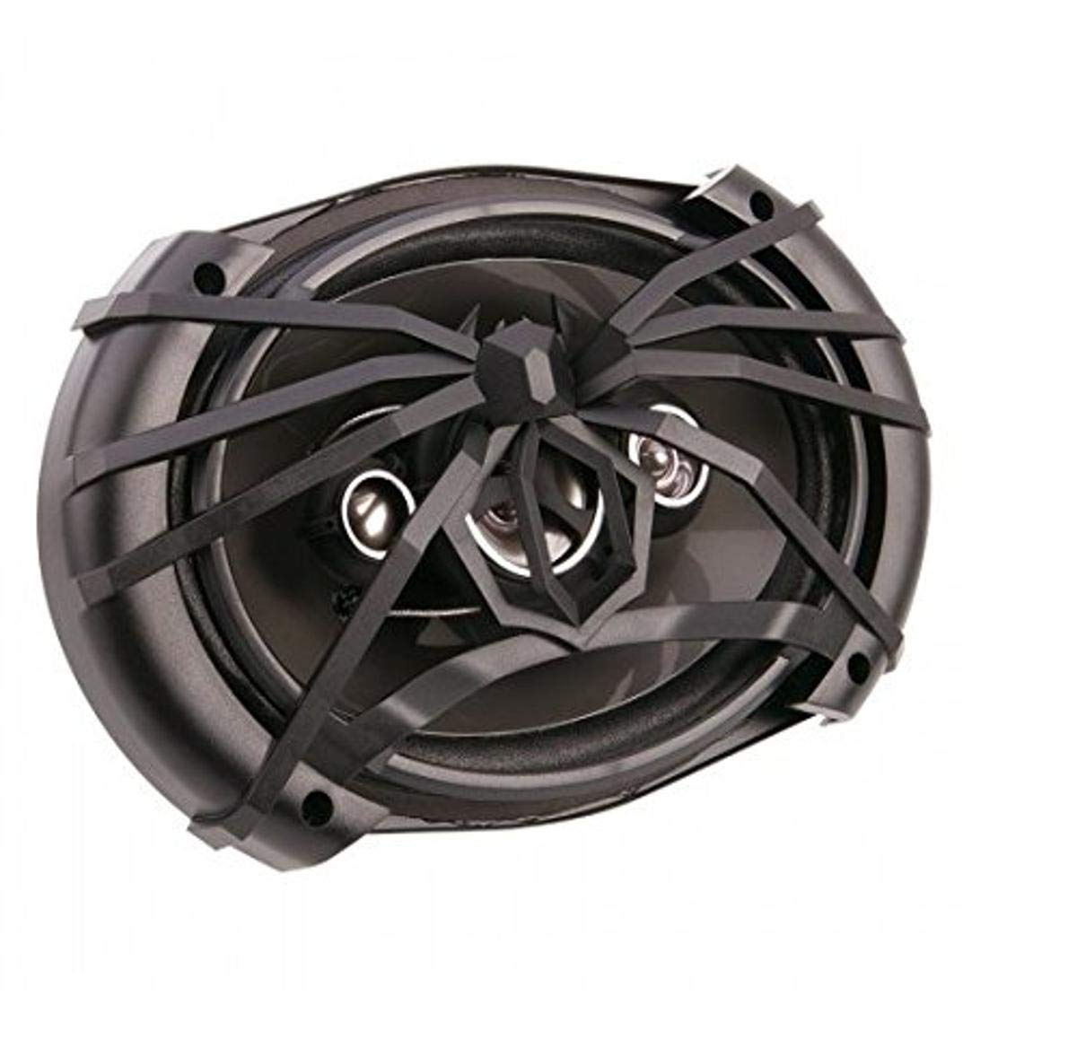 Soundstream Arachnid AF.694 Full Range 6x9" 4-Way 500W Speakers,Black and Silver