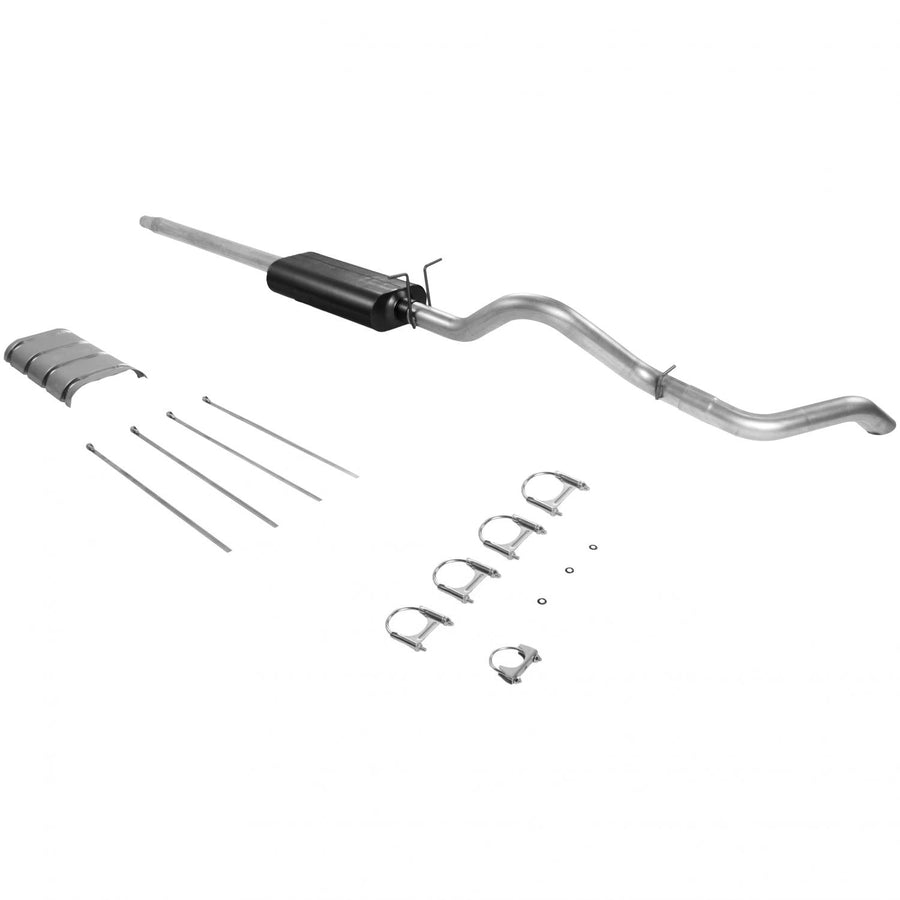 Flowmaster Force II 17135 Cat-Back Exhaust Kit 3 Inch Aluminized Steel Compatible with 1987-1996 Ford F-150 truck with a 4.9L, 5.0L or 5.8L engine.