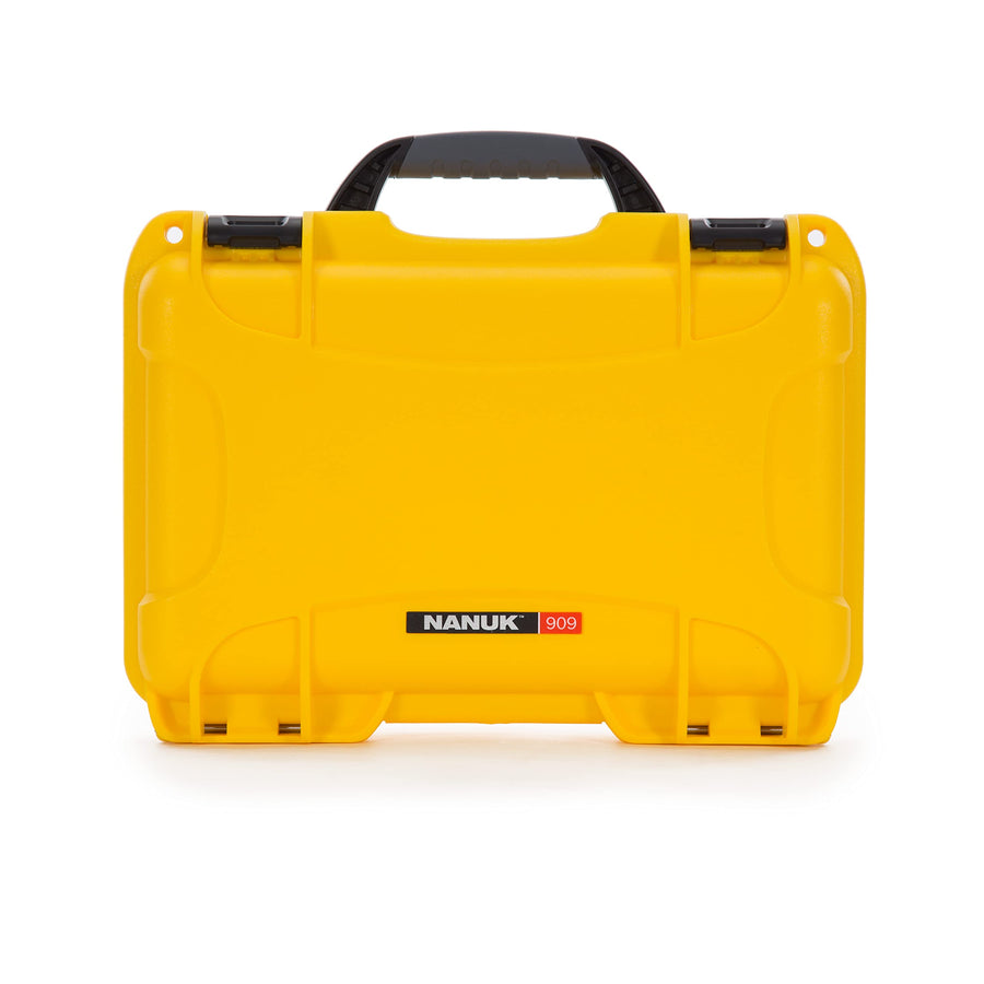 Nanuk Waterproof 909 Professional Hard Case with Custom Insert for Sporting Goods - Yellow