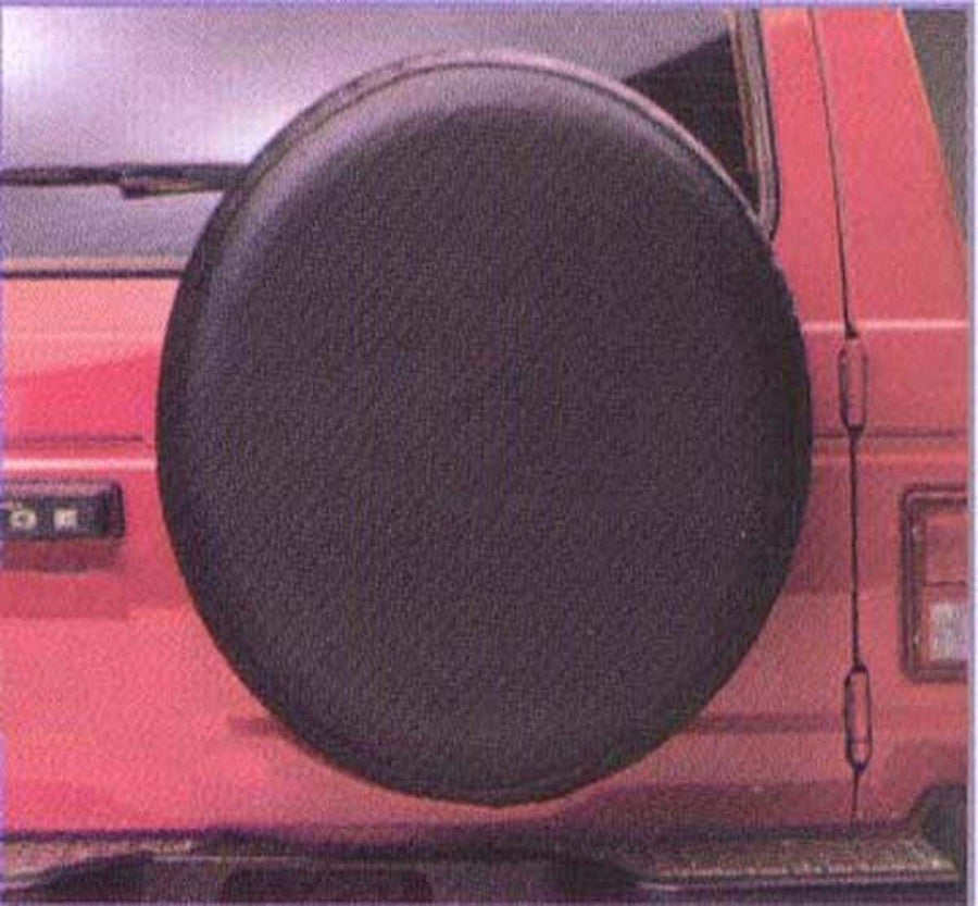 Black FIA Universal Tire Cover