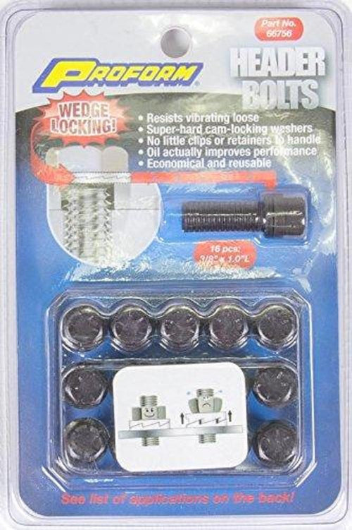 Header Bolts PROFORM 66756 1" L X 3/8"