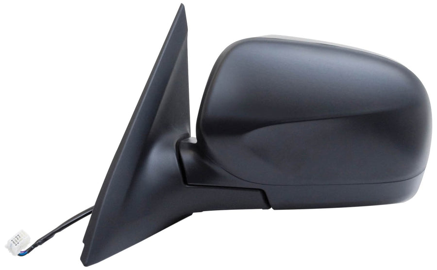 Fit System Side Driver Mirror for Subaru Forester, Black, PTM Cover, Foldaway, Heated Power, 71522U