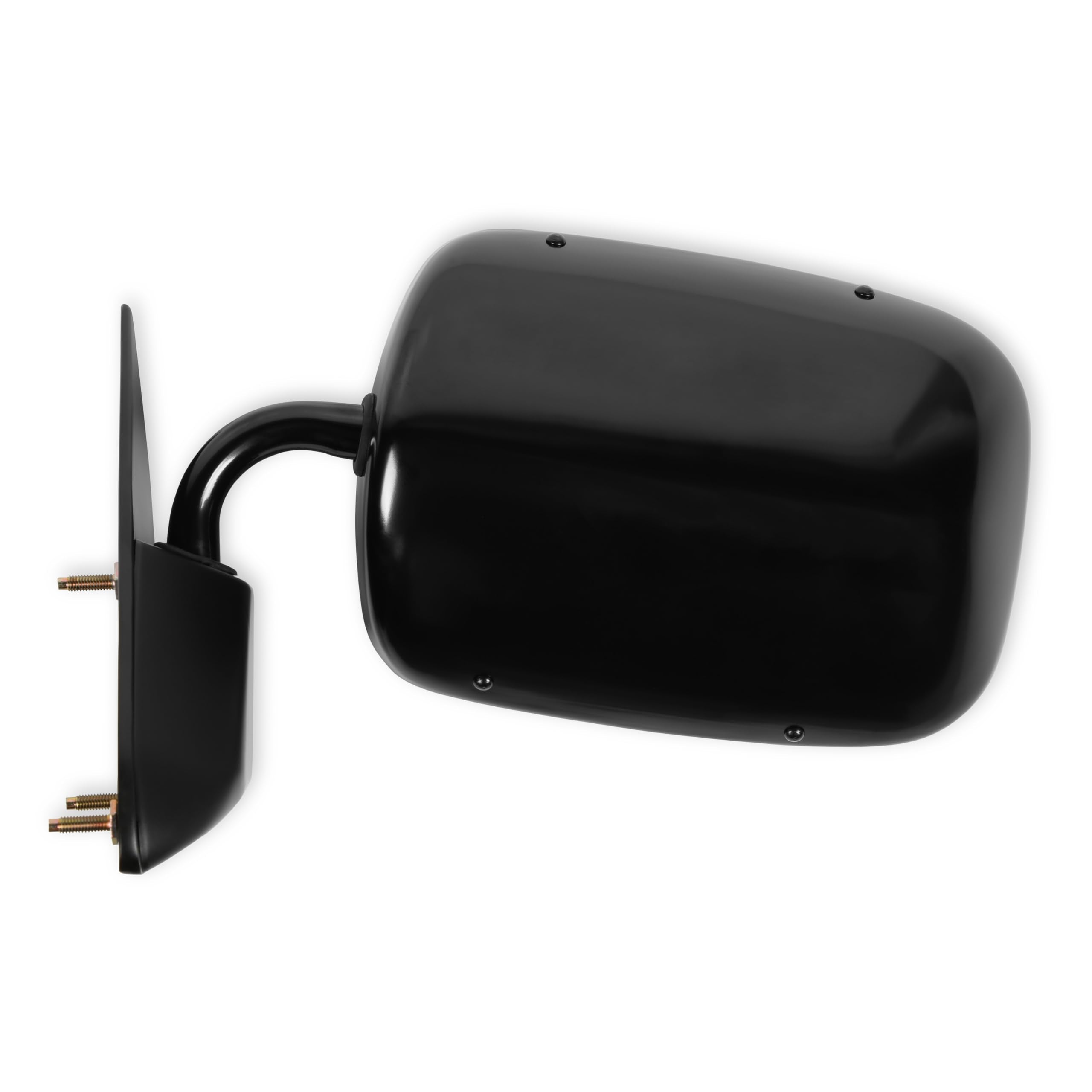 04-381 Brothers Trucks Side View Mirror (Below Eyeline) - Black - LH