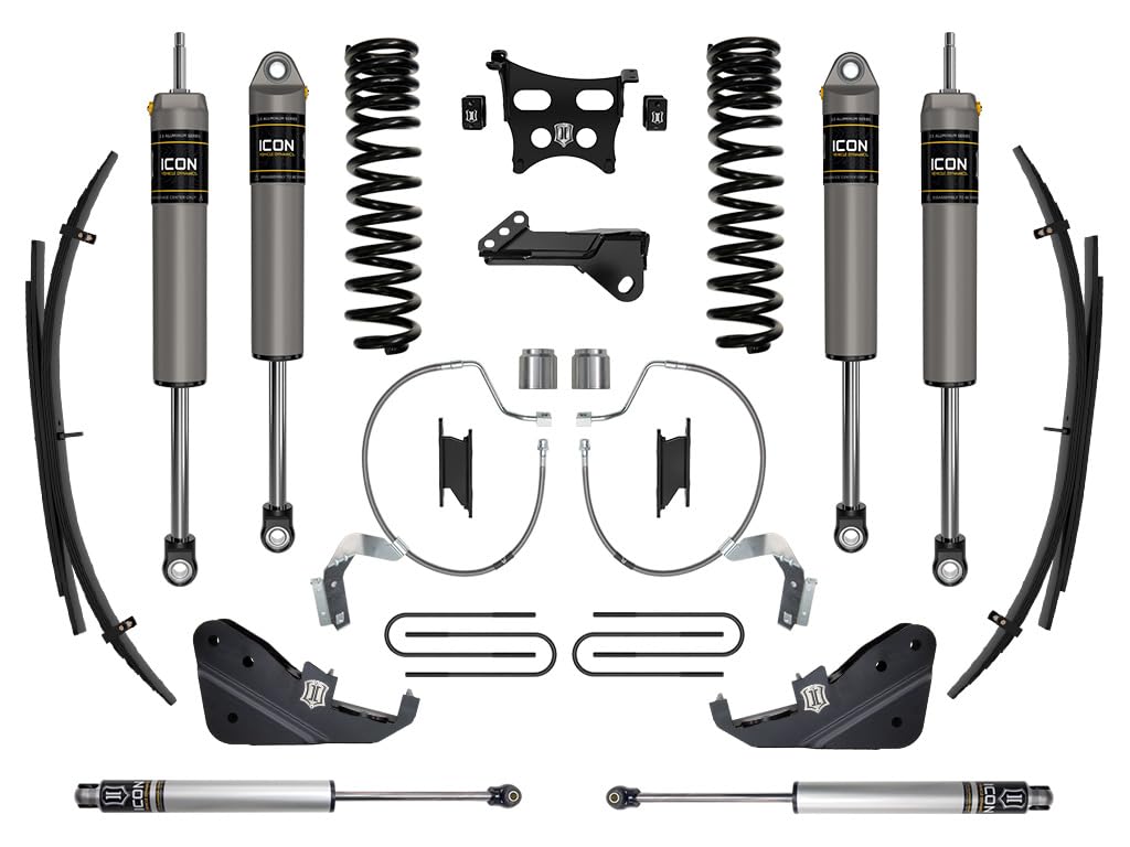 2023-2025 Ford F-250/F-350 Super Duty ICON 4WD, Diesel, 4.5" Lift, Stage 3 Suspension System w/ Expansion Packs