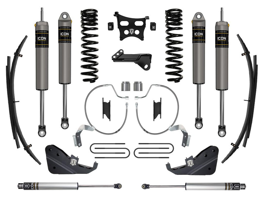 2023-2025 Ford F-250/F-350 Super Duty ICON 4WD, Diesel, 4.5" Lift, Stage 3 Suspension System w/ Expansion Packs