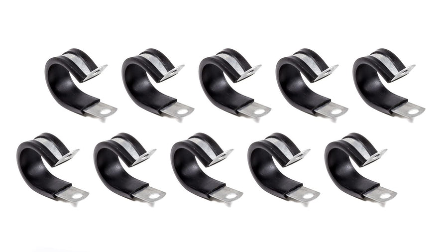 0.87 in. Fragola -10 an Padded Line Clamps, Pack of 10