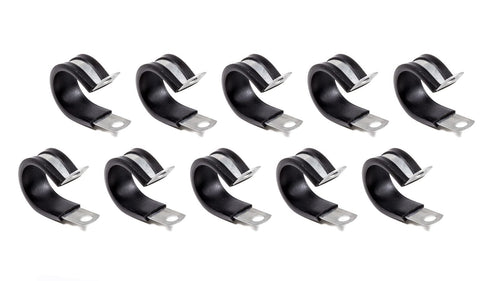 0.87 in. Fragola -10 an Padded Line Clamps, Pack of 10