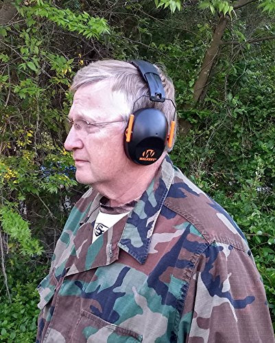 Passive Walker's Folding Muff, Black and Orange